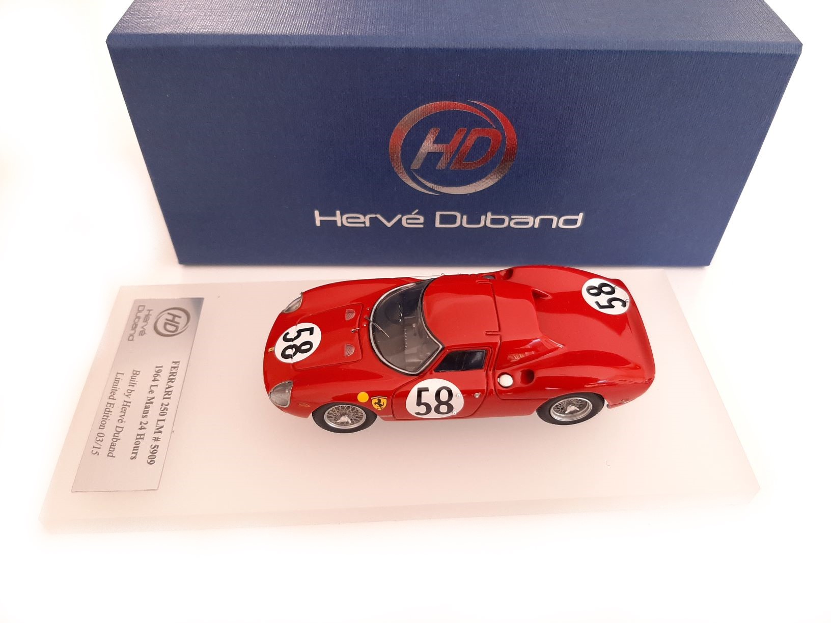 H. Duband : Ferrari 250 LM Nart Le Mans 1958 --> RESERVED